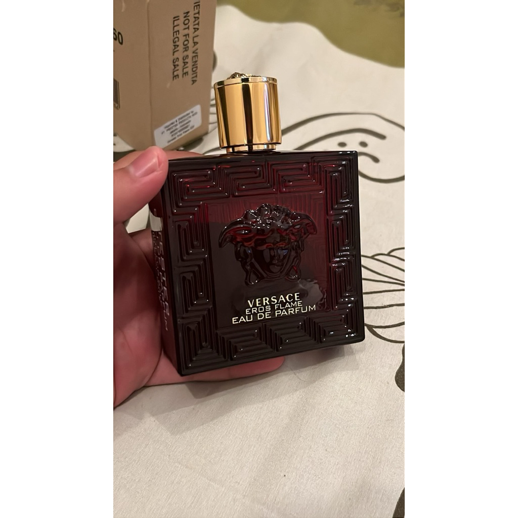 Versace Eros Flame tester