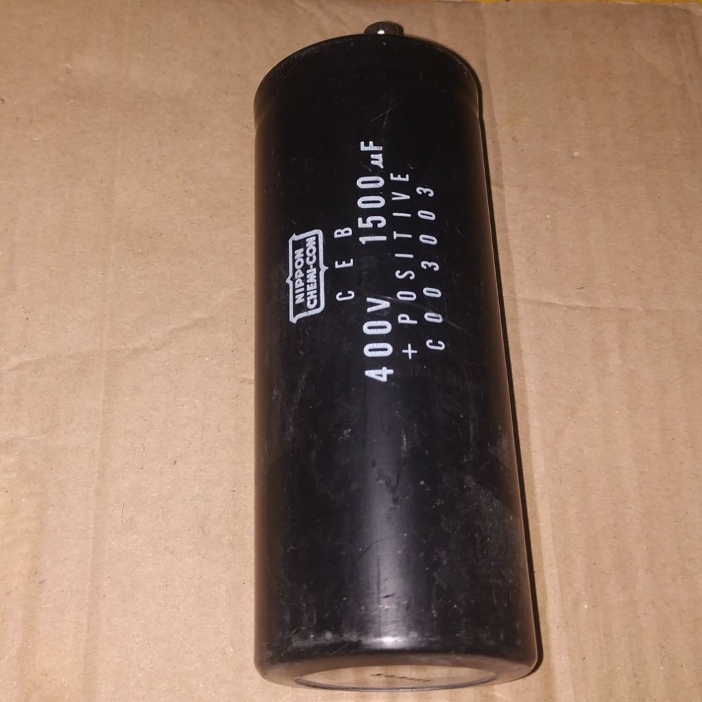 C Elco Elko 1500uF 400V 1500 uF 400 V 1500mFD 400VDC 1500mF 400WV