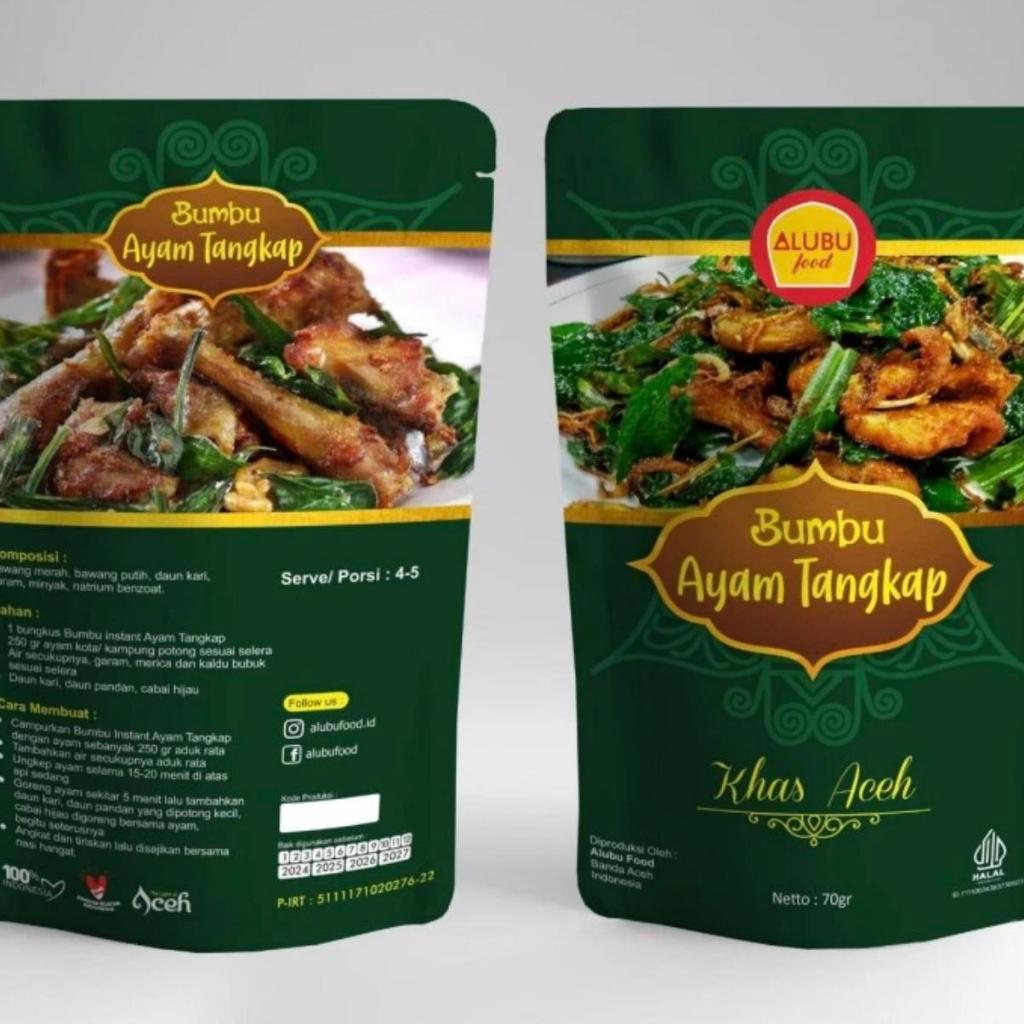 

BUMBU INSTANT AYAM TANGKAP KHAS ACEH
