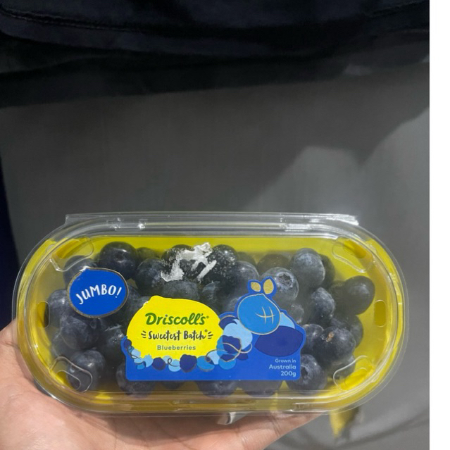 

Blueberry Jumbo Driscolls Austalian 200gram