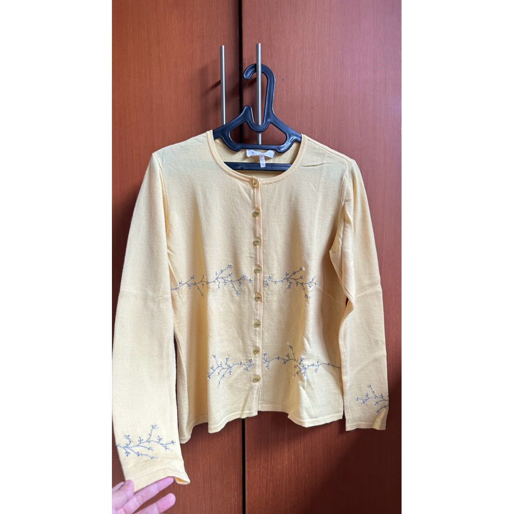 Cardigan Kuning