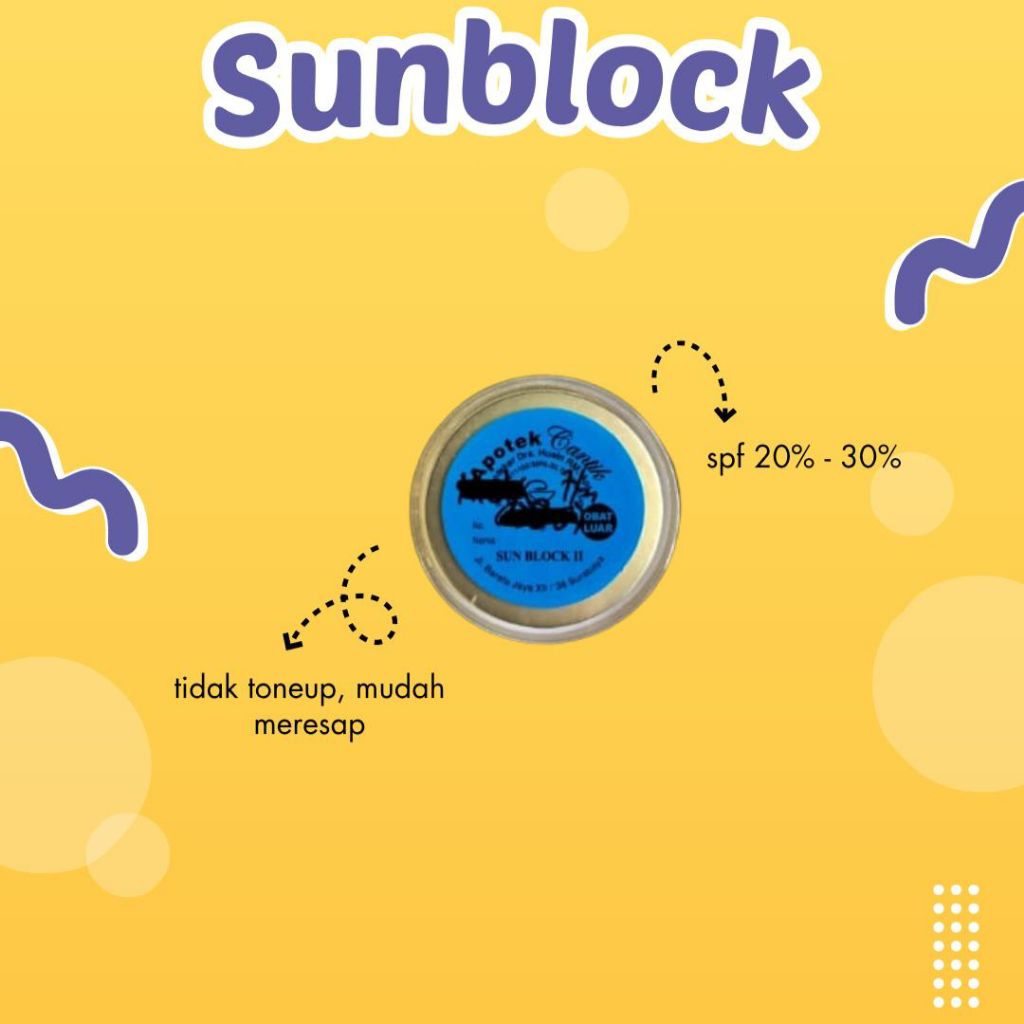 Sunblock Klinik Cantik Baratajaya