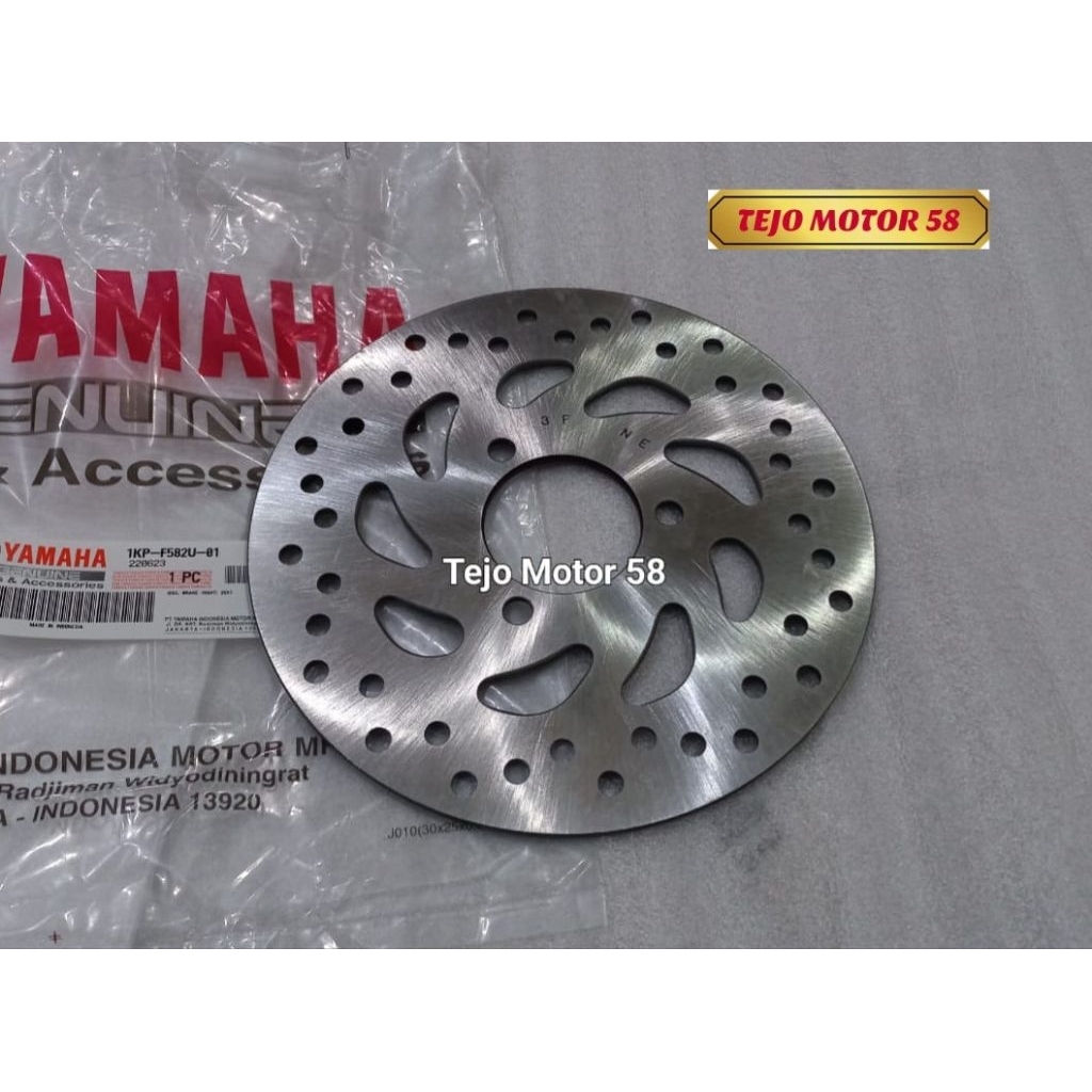 PIRINGAN CAKRAM DISK DEPAN SOUL GT 115 FINO 115 GEAR 125 ASLI ORI YAMAHA 1KP-F582U-01