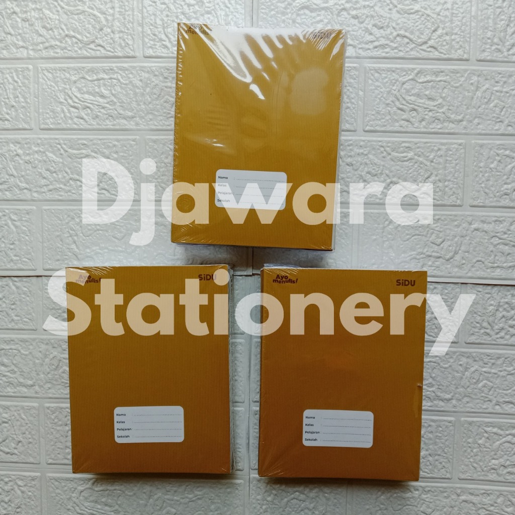 

SATU PACK (10 PCS) Buku Tulis Sidu Sampul 60 Lembar
