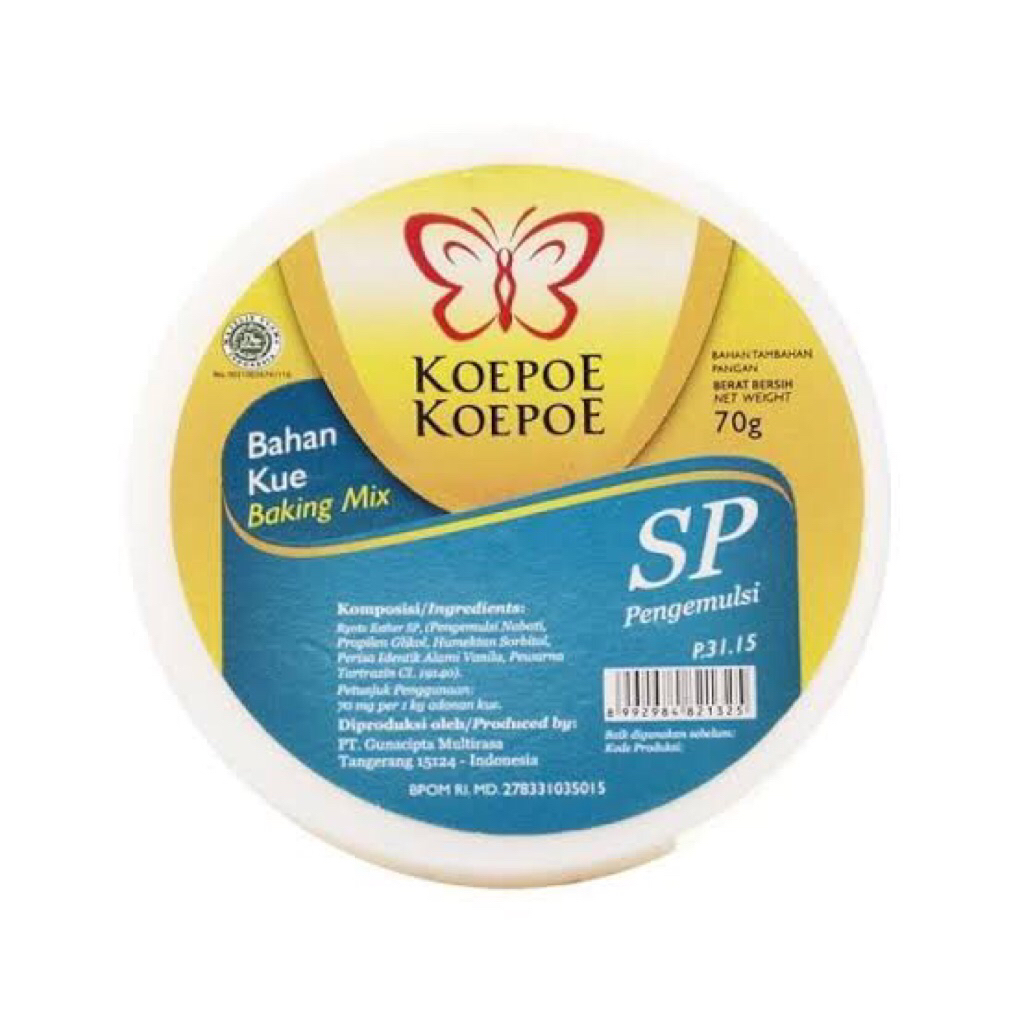 

koepoe koepoe sp ovalett 70g