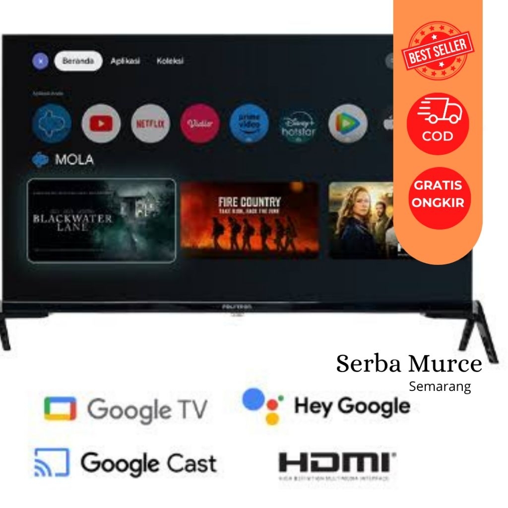 TV Polytron 32 inch type 32RG9059// Smart TV Murah/ SmartTVMurah/ TV Murah/ Smarttvbagus/ Smart TV B