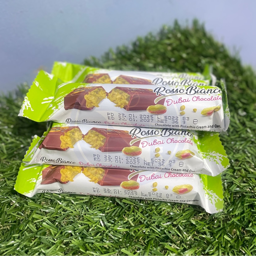 

Rosso Bianco Pistachio Chocolate | Coklat Dubai Viral | Oleh-Oleh Umroh Haji