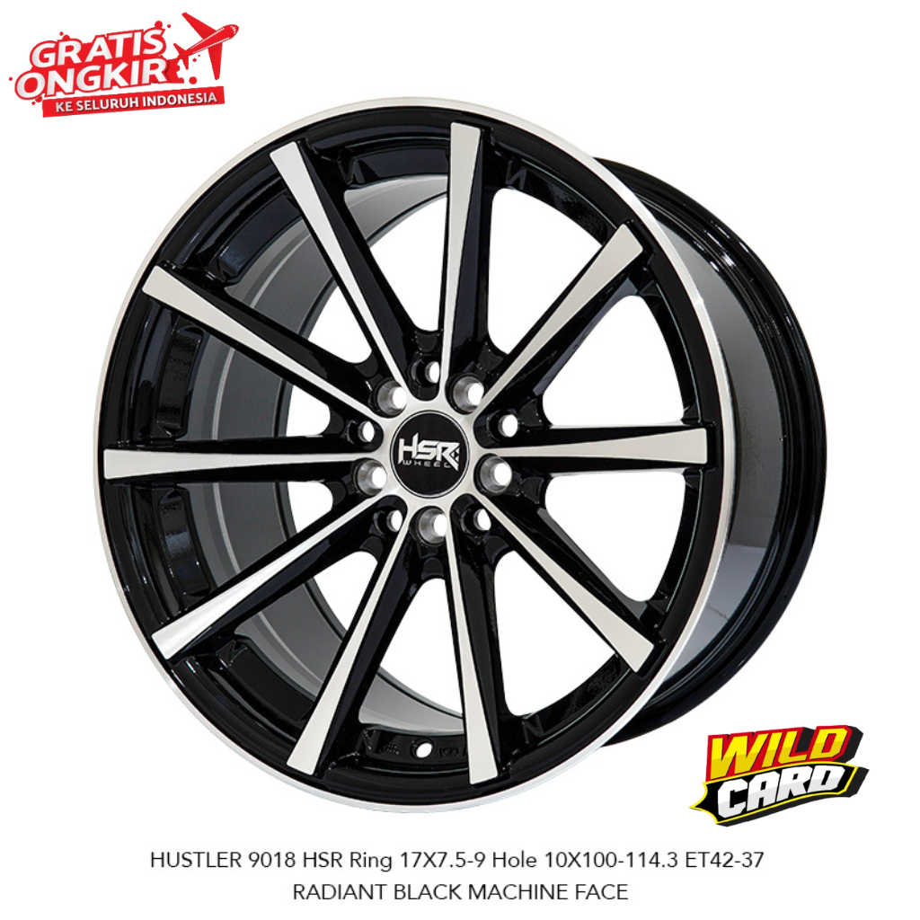 Velg HSR HUSTLER R17 H10x100/114,3 Bestfor Expander Terios HSR DLL