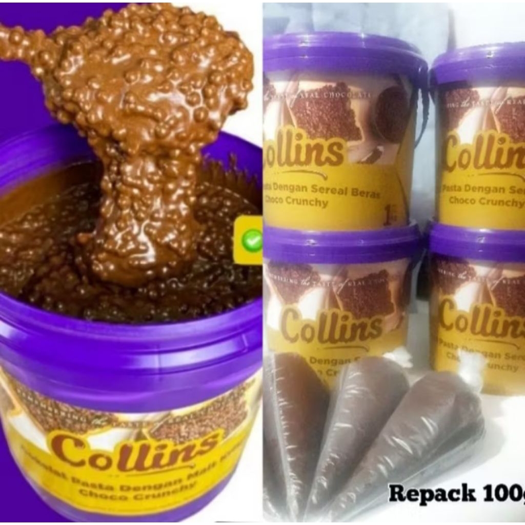 

selai-coklat-collins crunchy-repack-100gr