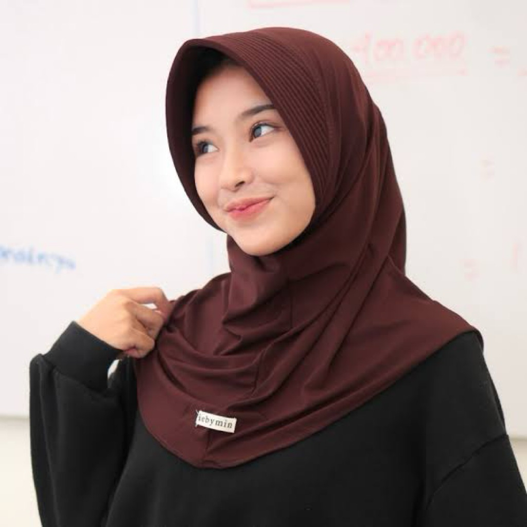 Bergo Tiebymin Ukuran S Warna Coklat Pramuka