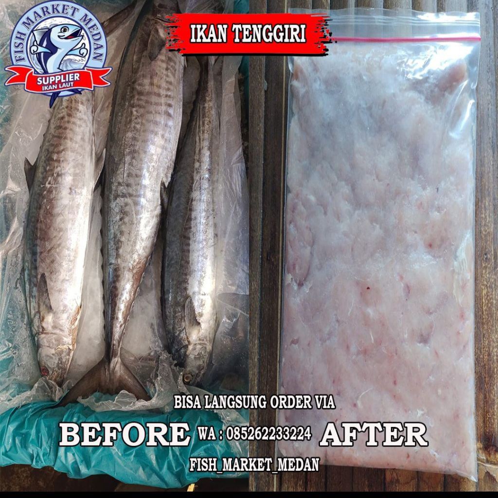 Daging Ikan Tenggiri Giling Fresh