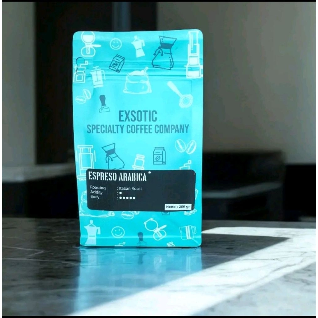 

kopi Arabika espresso 200gr