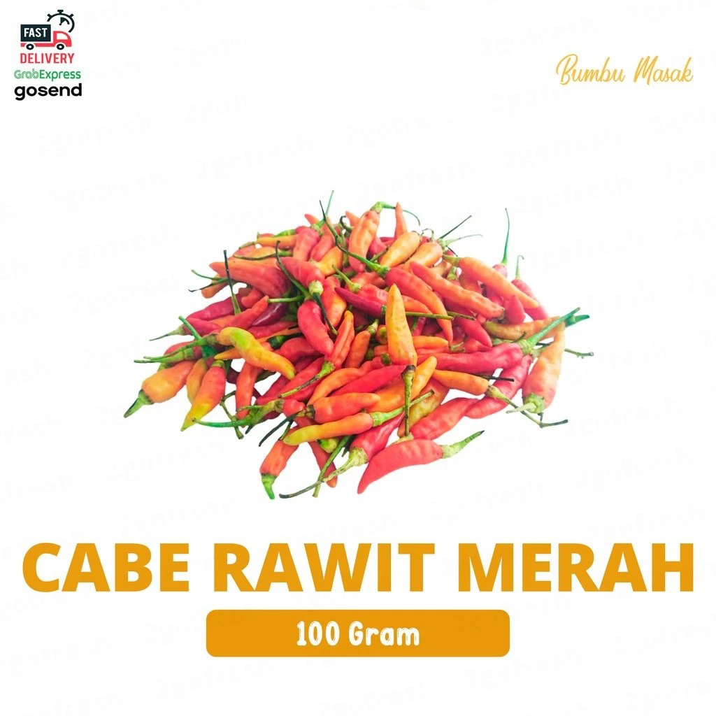 

Lombok/ Cabai/ Cabe Rawit Merah Fresh - Bumbu Sayur Sayuran