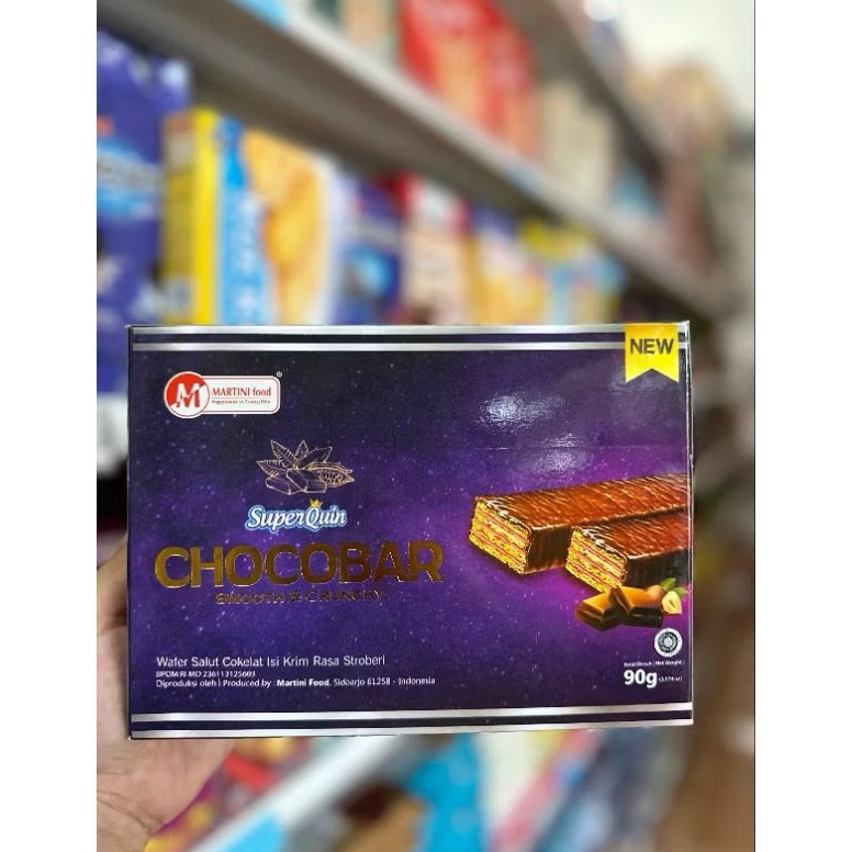 

Hemat Superquin Choco Bar Marindo Box 9gr