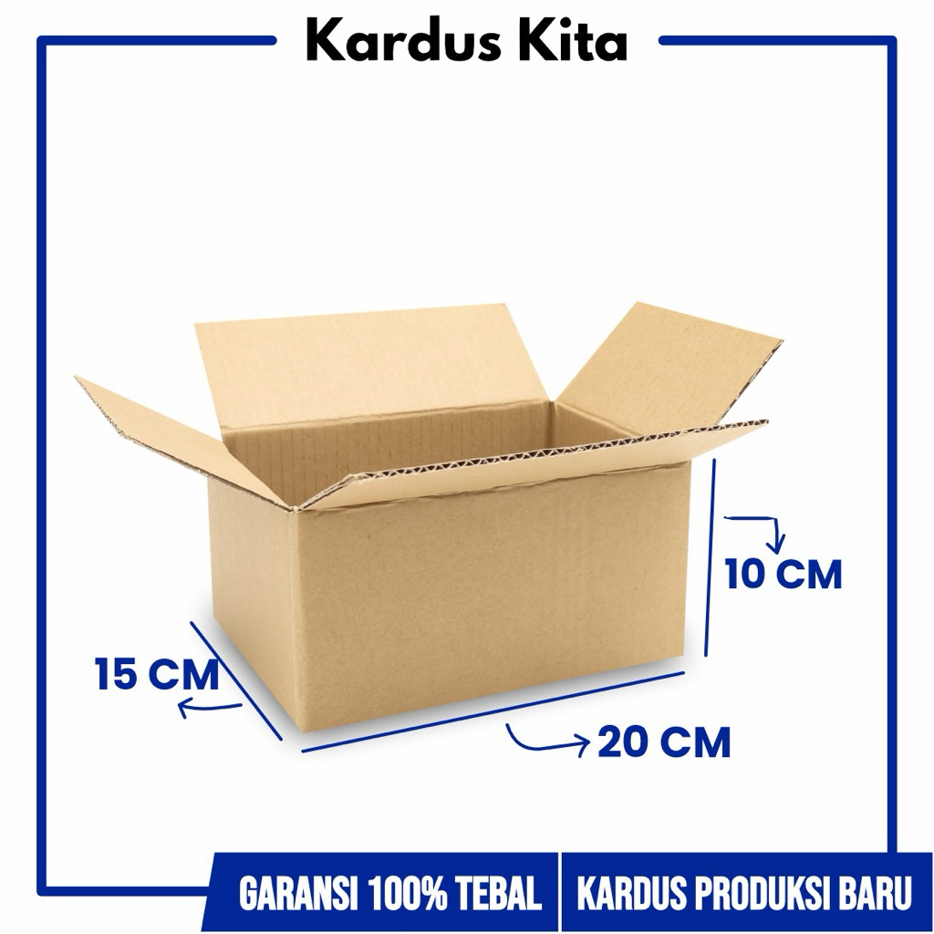 

KARDUS BOX PACKING UKURAN 13 x 8 x 8cm TEBAL BERKUALITAS BARANG BARU ASLI PABRIK