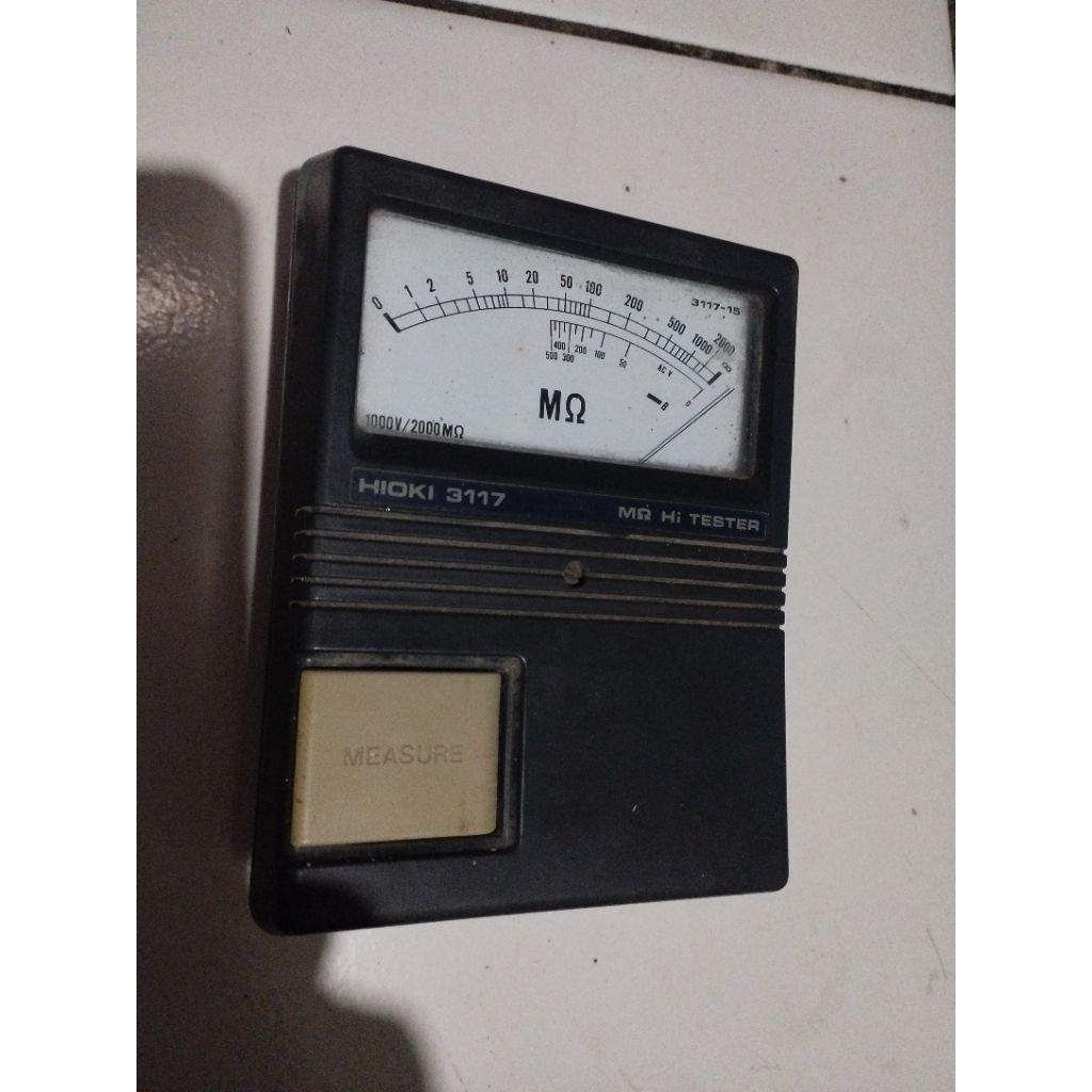 hioki 3117 hi tester second
