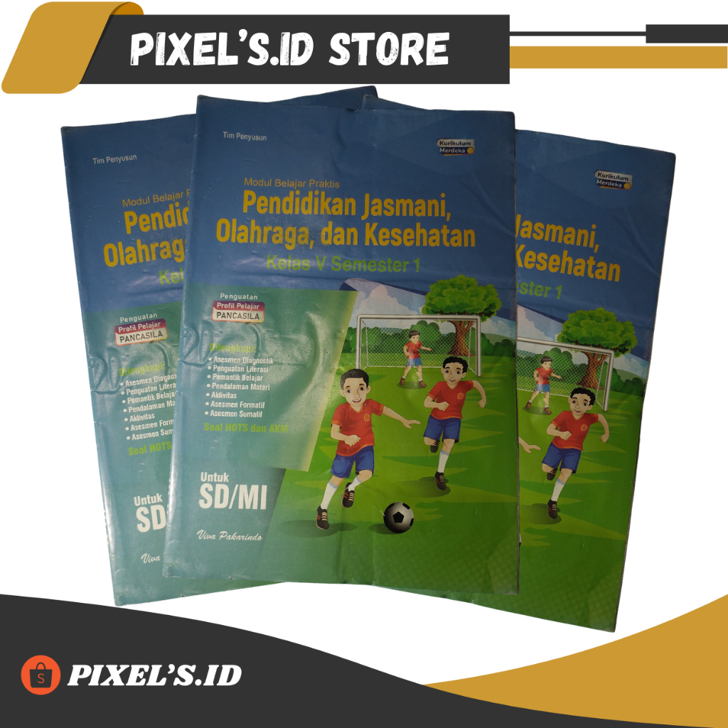 Buku LKS Kelas 5 SD/MI PJOK Kurikulum Merdeka