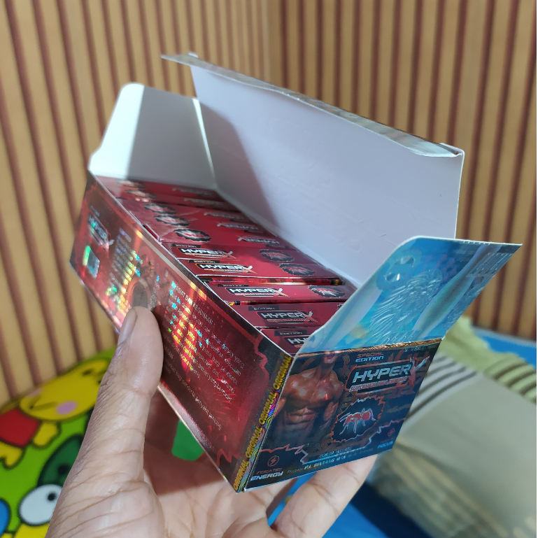 

[ 1 BOX 20 Kpsl ] madu bubuk hyperx Original Segel Madu Syrup Honey