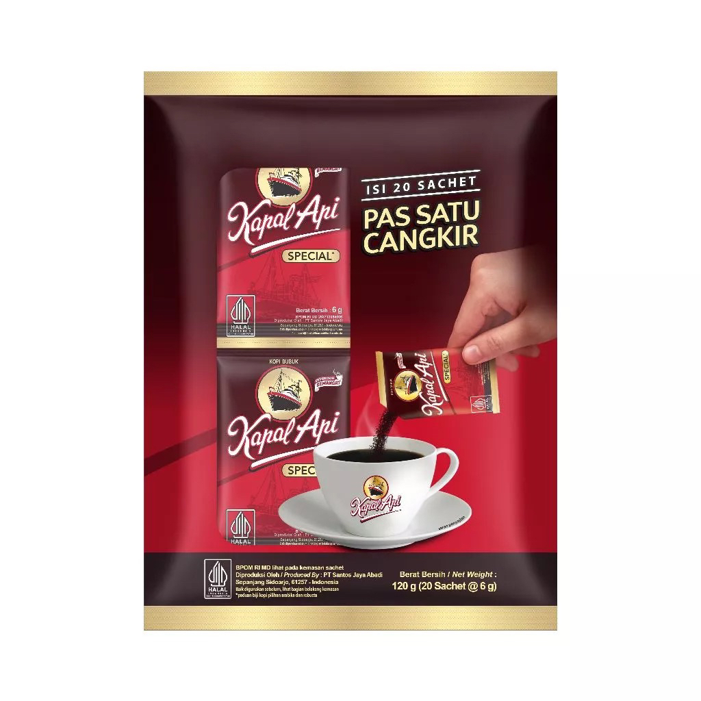 

KAPAL API Special 1 Bag (20 x 6 gr)