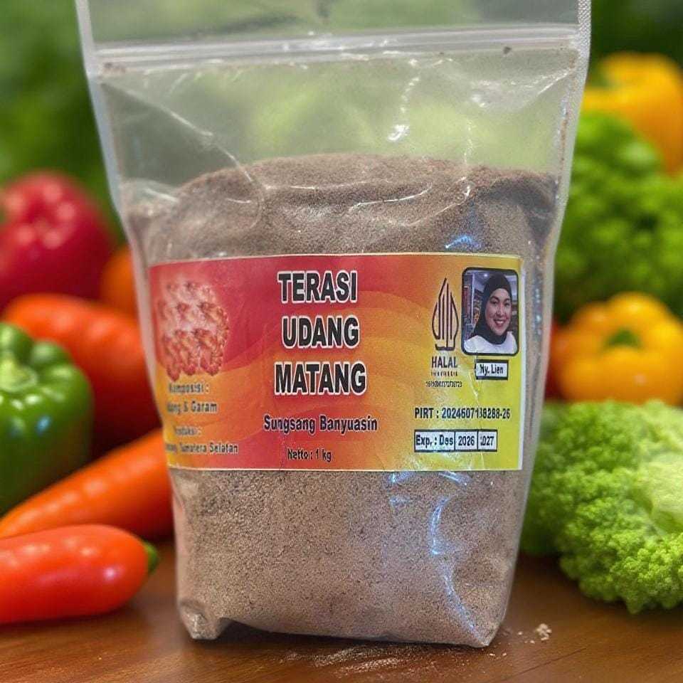 

Terasi Bangka Bubuk Matang Siap Pakai 1 Kg Terasi Udang Asli Bangka