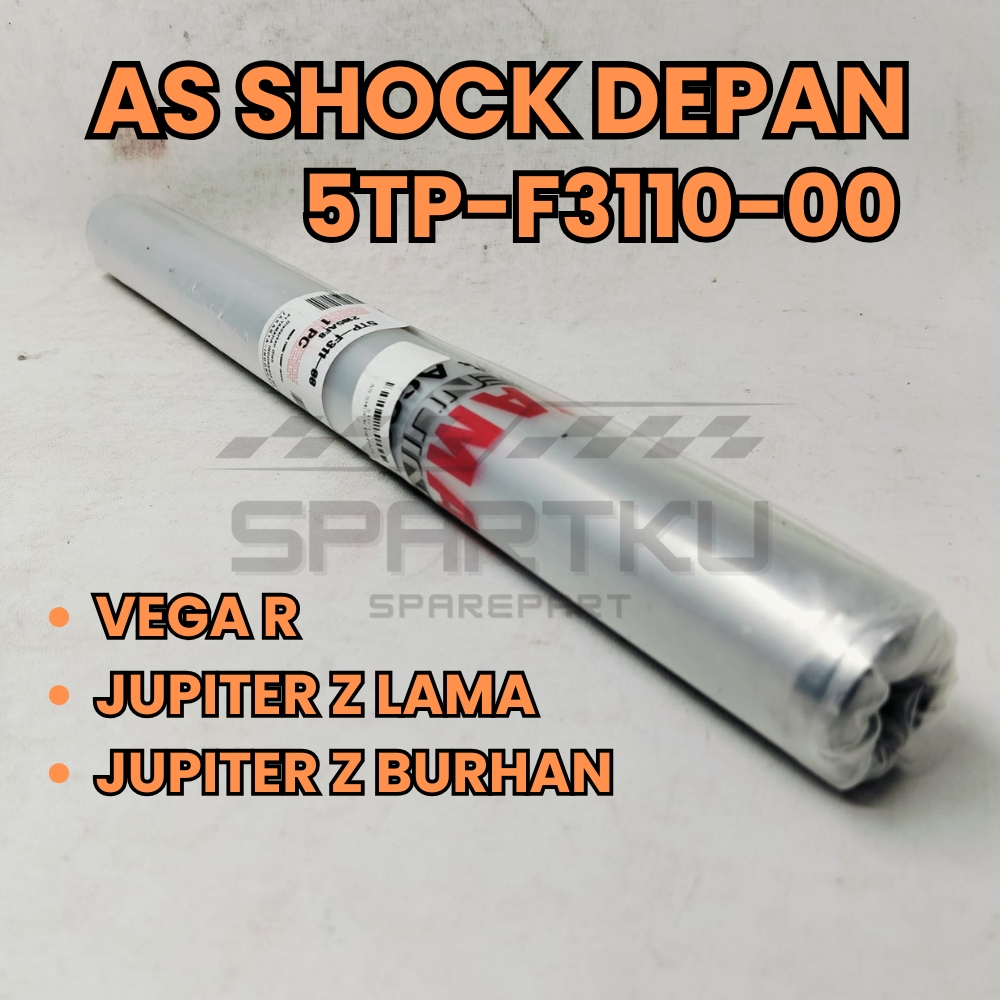 [5TP-F3110-00] AS SHOCK SOK DEPAN SATUAN TANPA PER ORI ASLI YAMAHA JUPITER Z LAMA BURHAN VEGA R