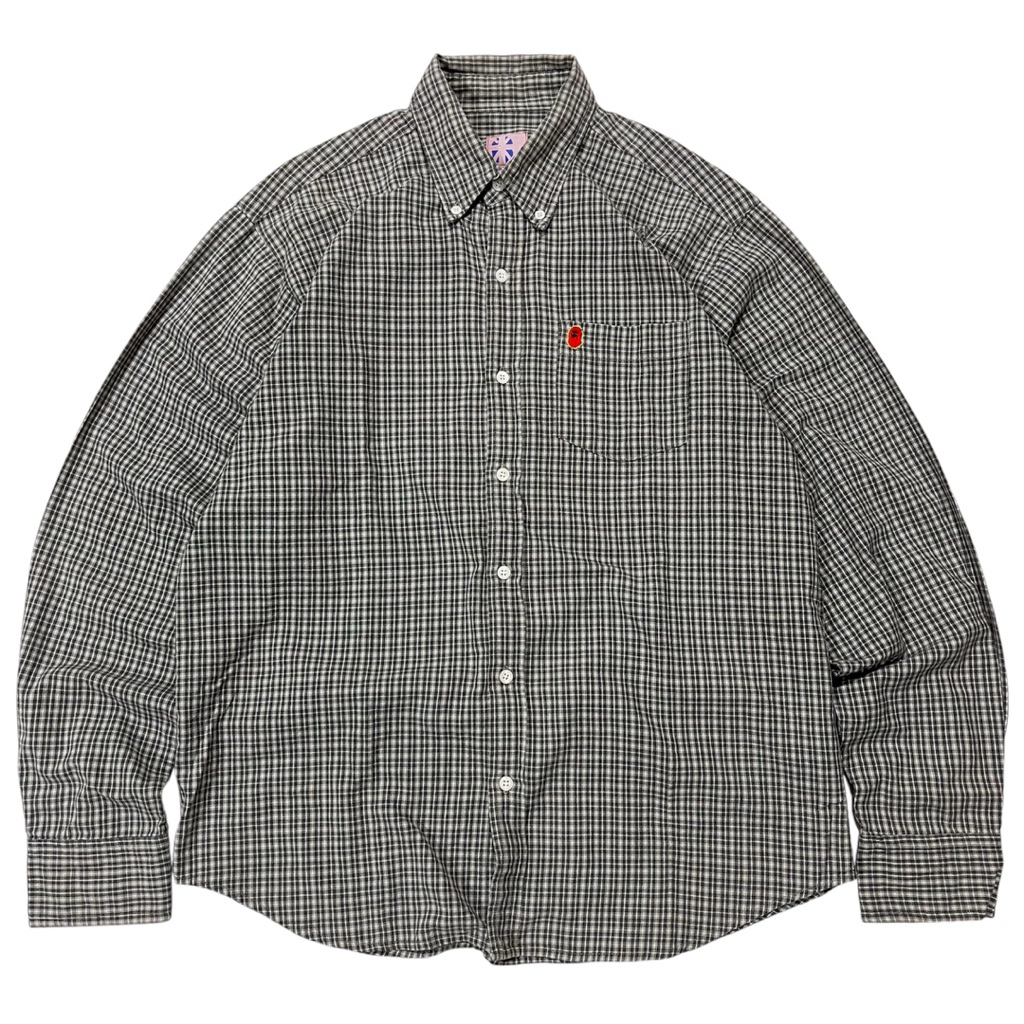 Kemeja Plaid shirt a bathing ape [ BAPE ]