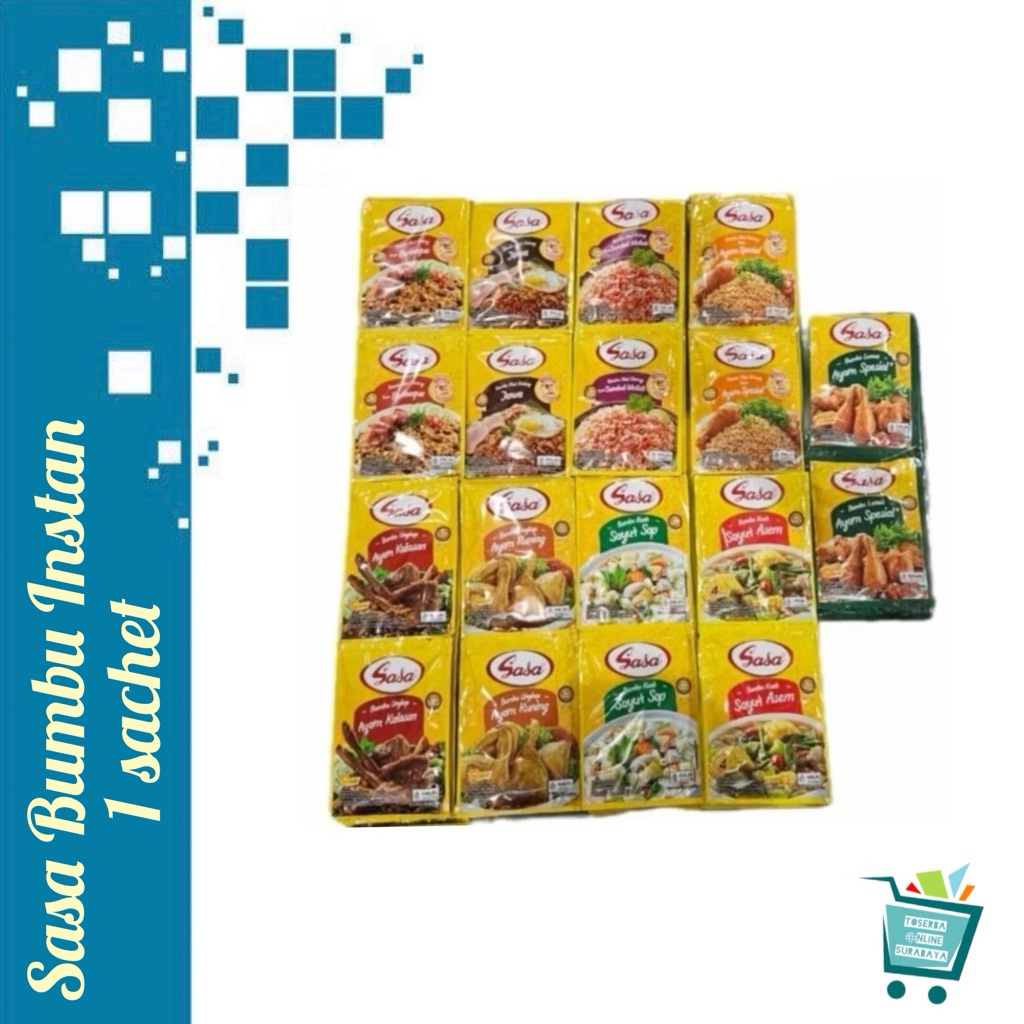 

Sasa Bumbu Ungkep Kalasan / Ayam Bumbu Kuning / Lumur Ayam / Sayur Asem / Sayur Sop / Nasi Goreng BBQ / Sambal Matah / Jawa / Ayam Special