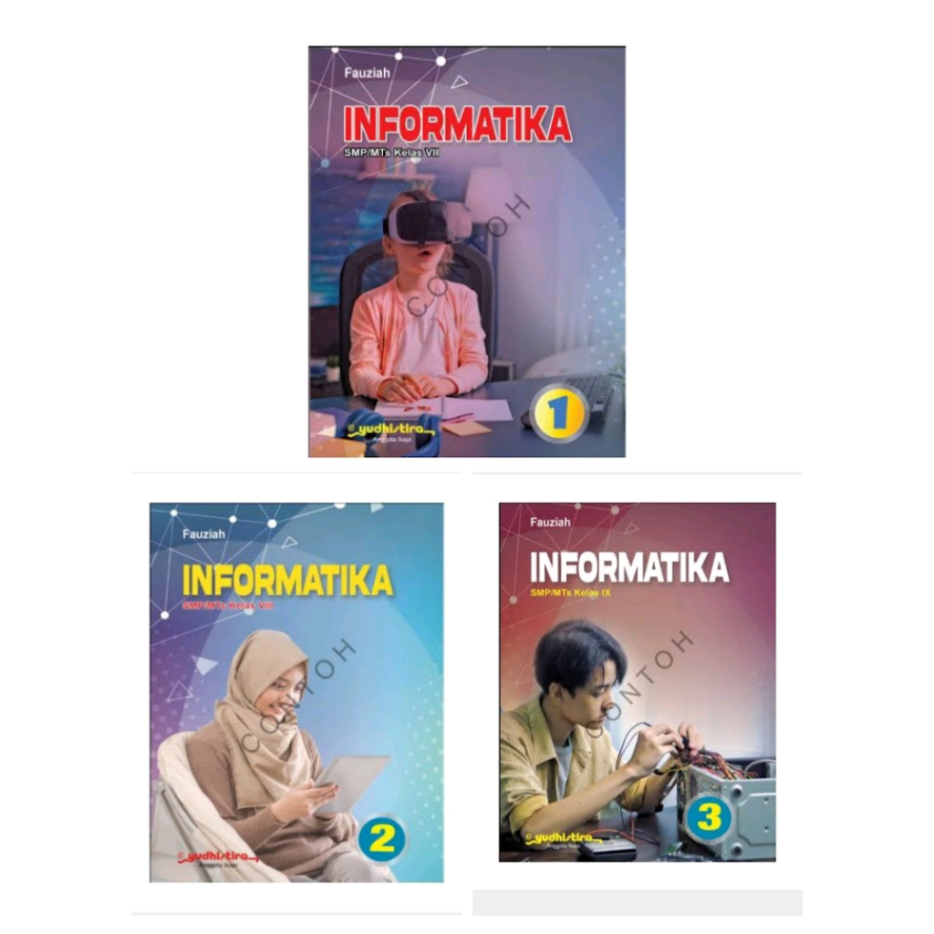 BUKU INFORMATIKA SMP KELAS VII-IX PENERBIT YUDHISTIRA