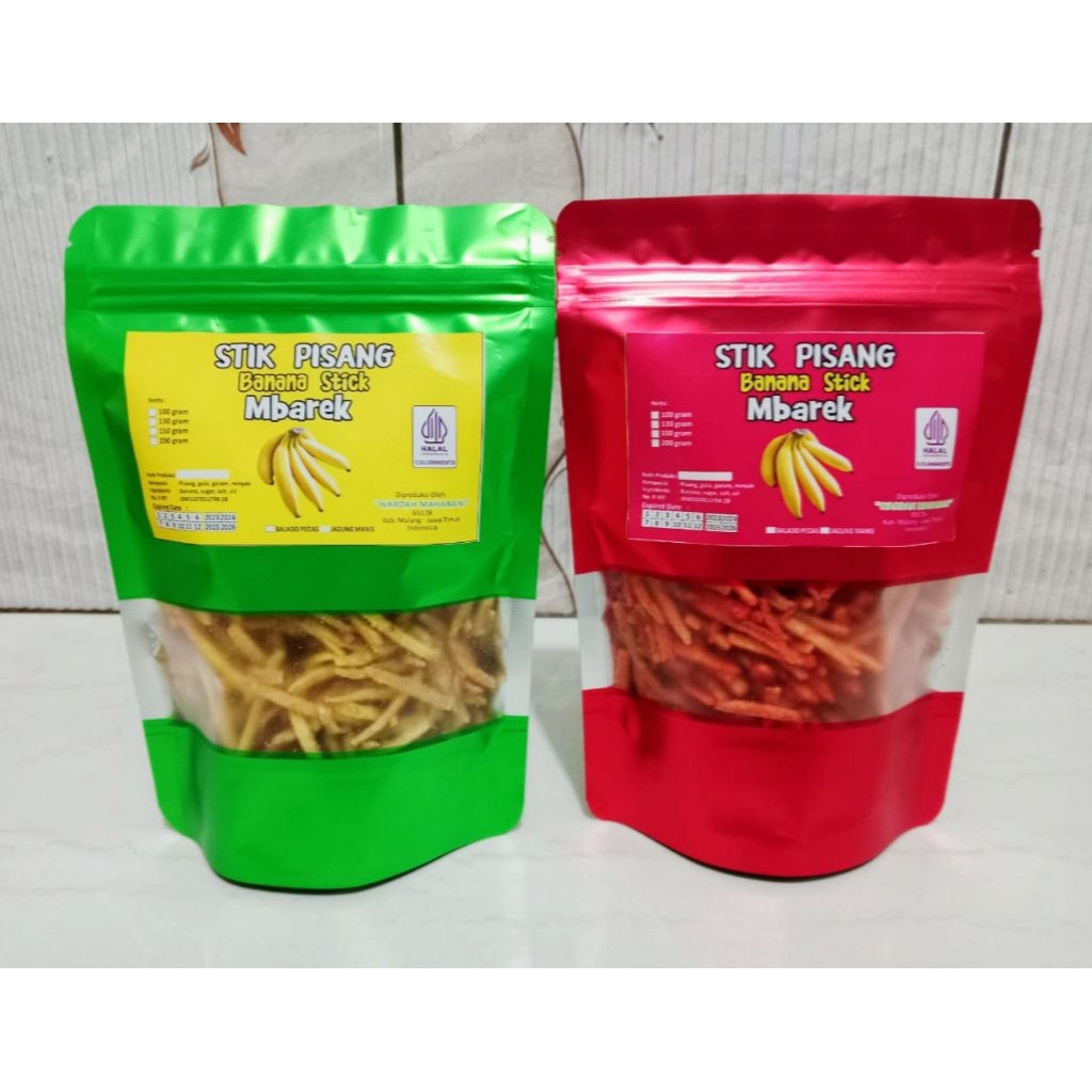 

stik pisang mbarek renyah & gurih