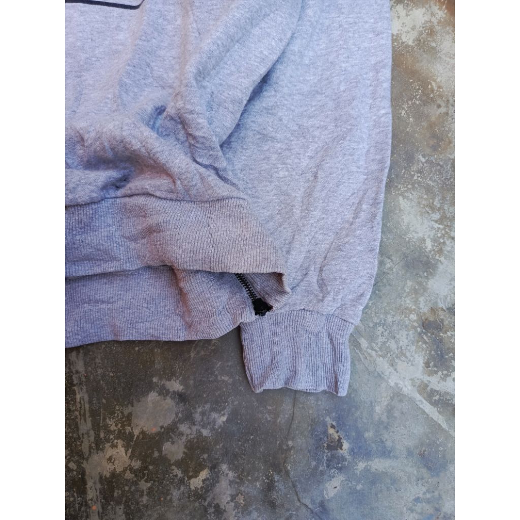 crewneck jumbo big logo oversize tree foil bunga second brand branded hand