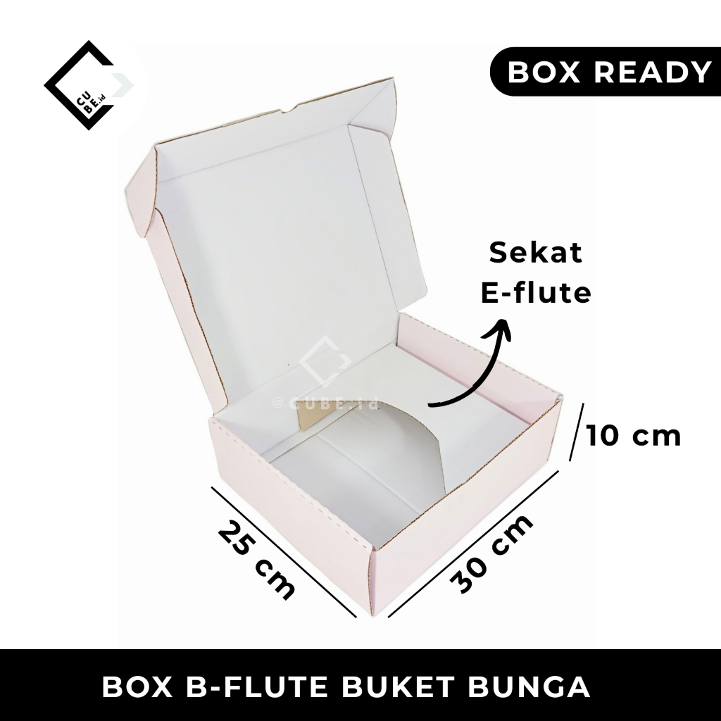 

BOX PACKAGING BUKET / BOX FLOWER / KOTAK KADO BUNGA / BOX FLIP UK 30 X 25 X 10 CM + SEKAT