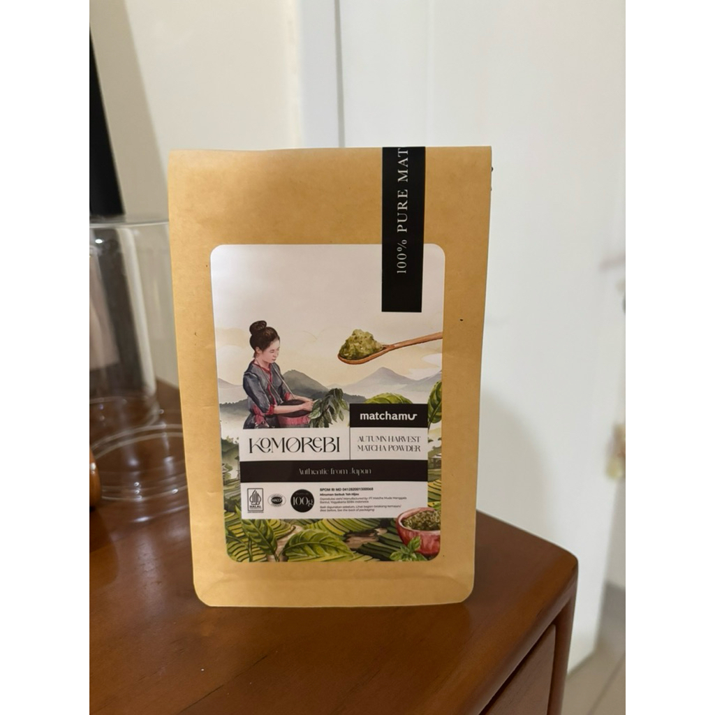 

READY STOCK Matchamu Komorebi 100gr ceremonial grade