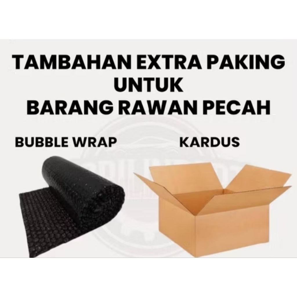 

Extra Packing Bubble Wrap Tambahan - Proteksi Barang Rawan Pecah Bahan Tebal