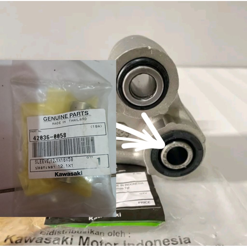 SPAREPART ORIGINAL KAWASAKI KLX 150