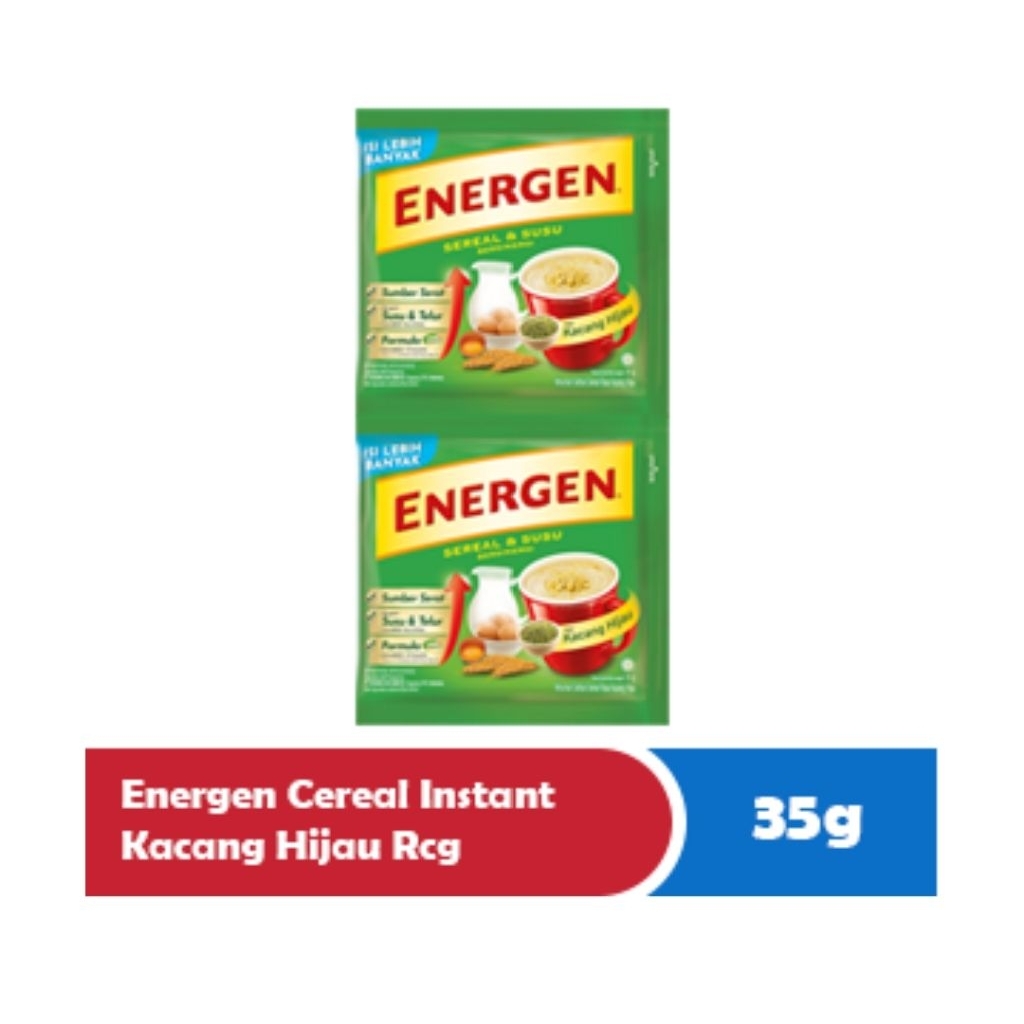 

Energen cereal kacang hijau 1 renceng