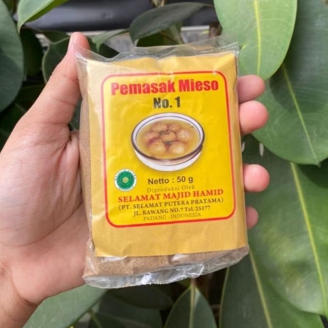 

[1 PACK ISI 20 PCS] PEMASAK MIESO NO.1 SELAMAT MAJID HAMID