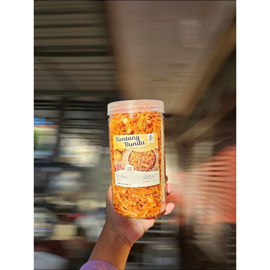 

[PAKET] KENTANG MUSTOFA TERI KACANG by DAPUR RASHEL 330gr Toples uk. L