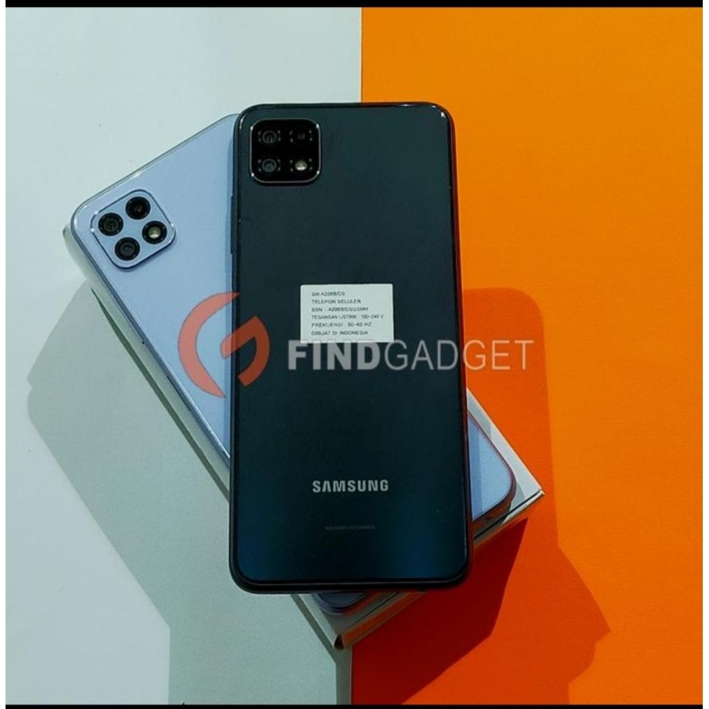 Samsung Galaxy A22 5G 6/128 GB Second Bekas Pakai SEIN Garansi Resmi Indonesia