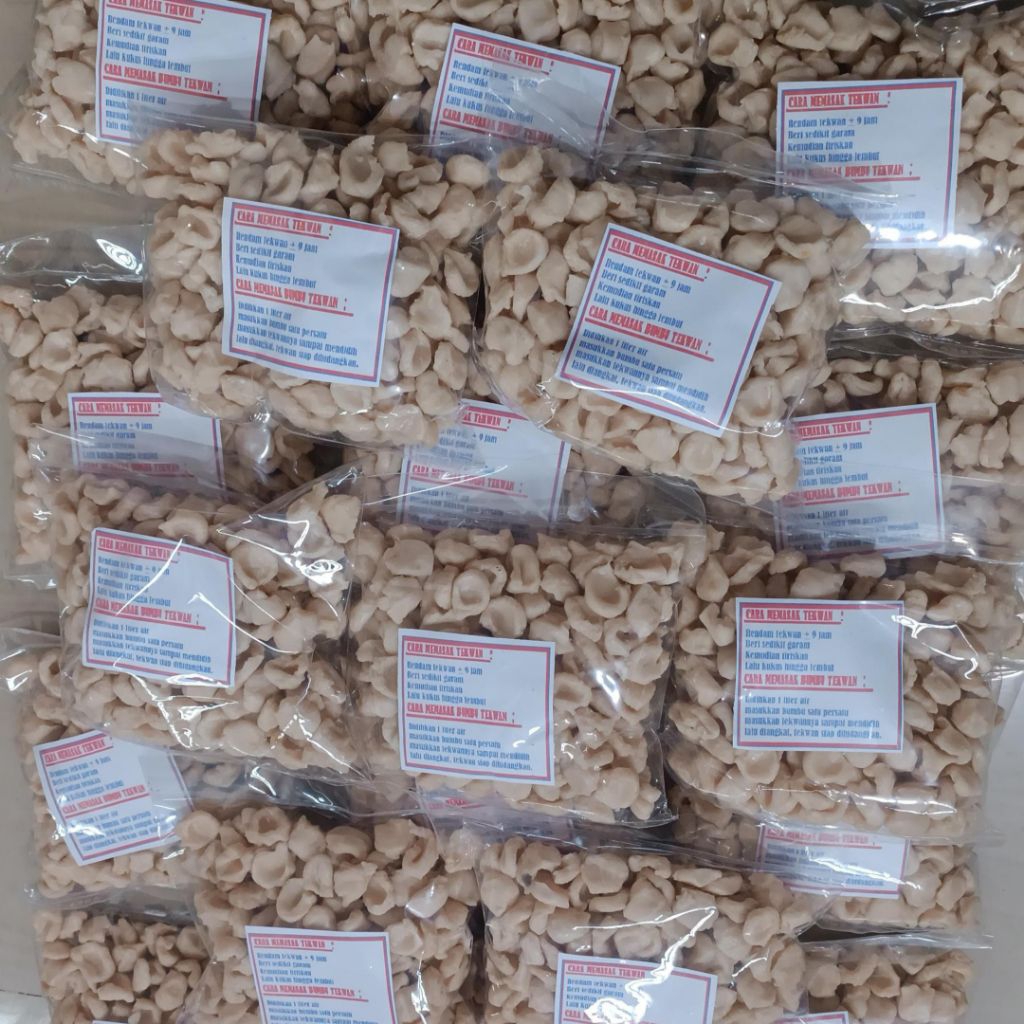 

TEKWAN KUALITAS SUPER PALEMBANG 500GRAM+1BUMBU AYAM JAGO