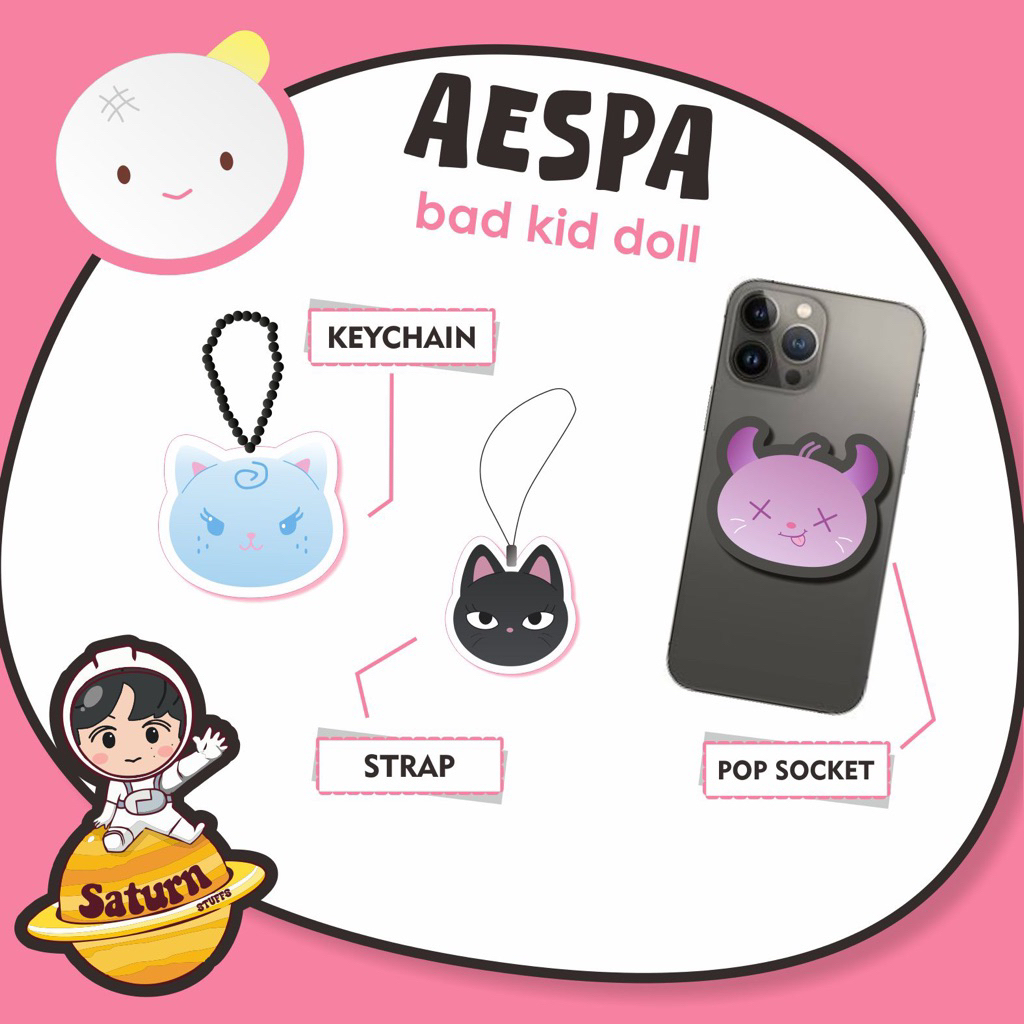 MERCH AESPA - BAD KID DOLL