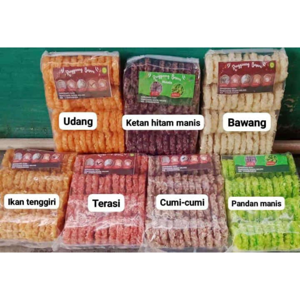 

rengginang varian rasa