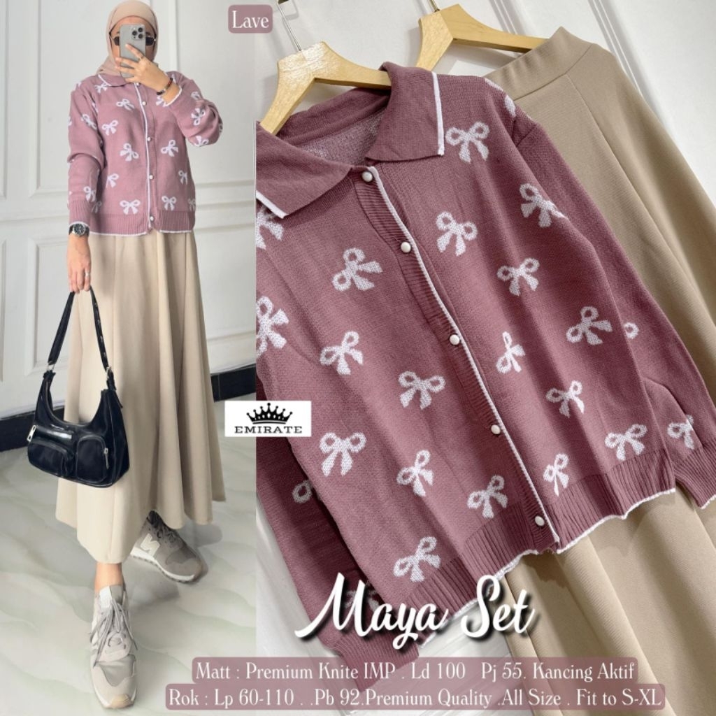kaloa atasan rajut jumbo ld 130 by A.N.Y one set wanita kekinian batwing top kaos batwing oversize r