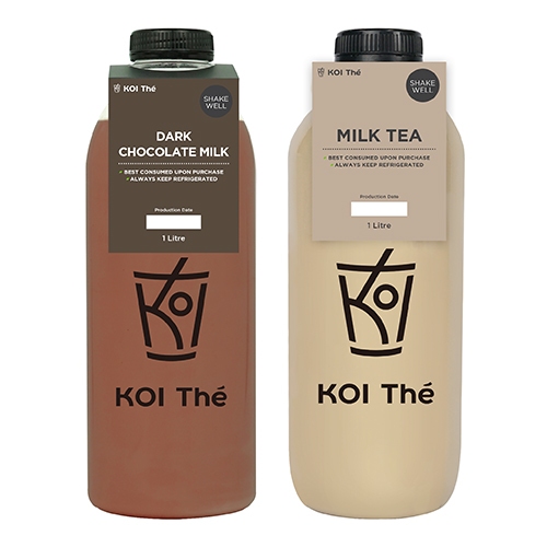 

KOI The Bottled COMBO 1 (Bottled Dark Chocolate Milk + Bottled Milk Tea)