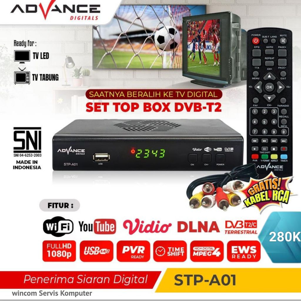 Stb setup box tv digital