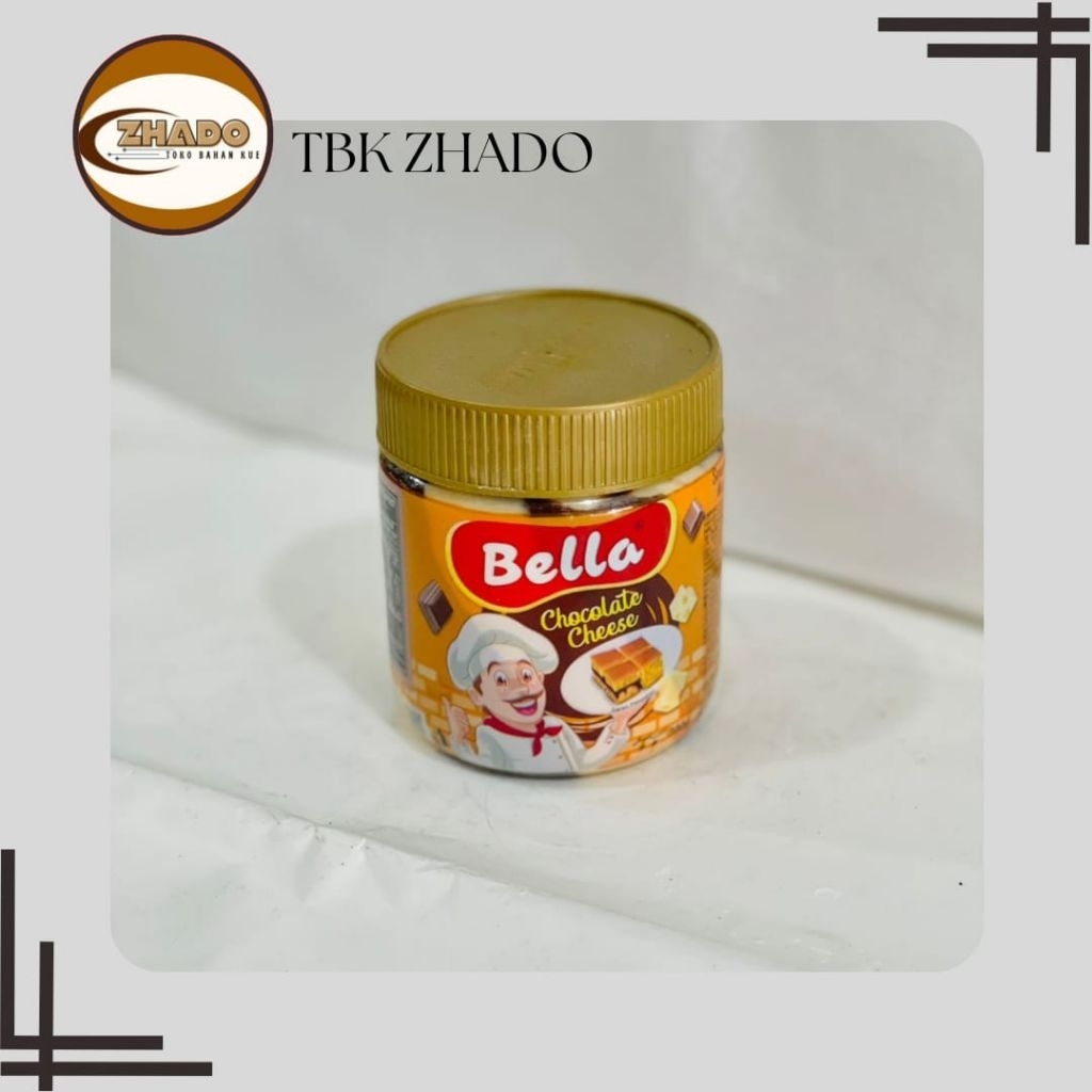 

Bella Spread Twin Chocolate Cheese 300gr - selai cokelat keju