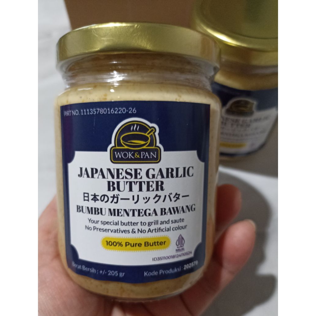 

Wok & Pan Japanese Garlic Butter /Bumbu Mentega Bawang (350 g).