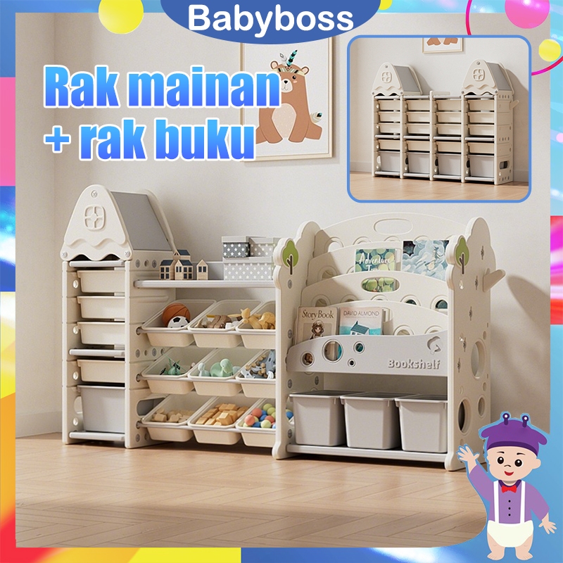 Rak Buku Anak Sekolah/Rak Buku Anak/Rak Mainan Anak/Rak Buku/Rak Susun Serbaguna
