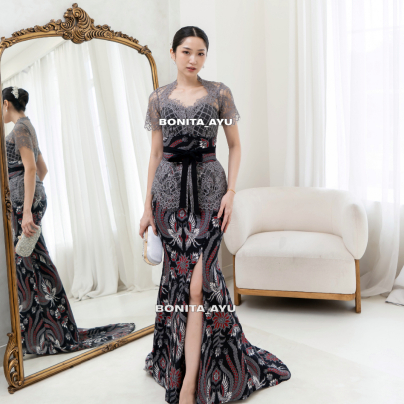 SET KEBAYA AMORA ETNIK MODERN | Kebaya Wisuda Signature Kebaya Model Edisi Terbatas