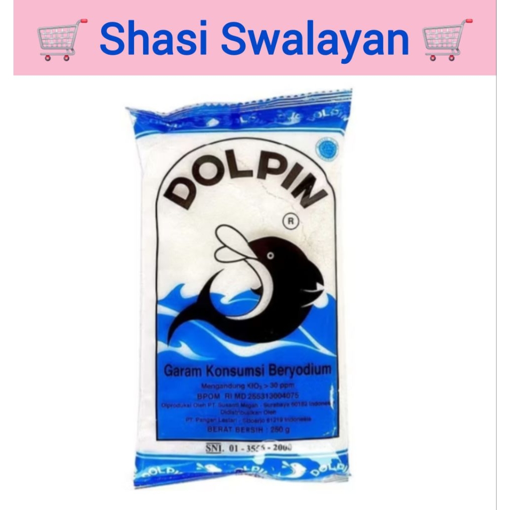

DOLPIN Garam Beryodium 250 gram