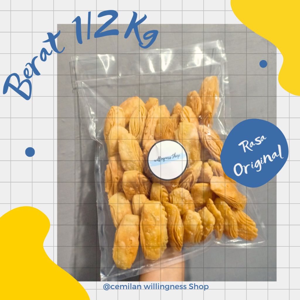 

WillingnessShop Cemilan Keripik Malaysia Original | Asin